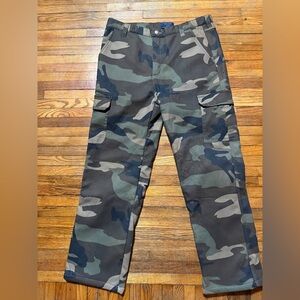 NWT Bass Creek Outfitters Fleece Lined Camo Pants 32x30